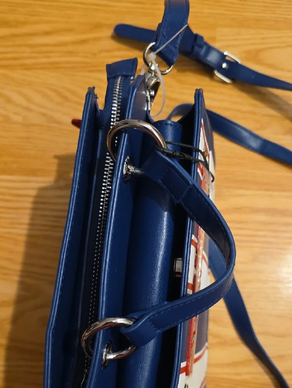 Steve Madden Red White & Blue Bevlynn Stripe Stachel